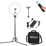 Lampy studyjne - *Zestaw* Lampa Led Ring Mitoya Rl480 45Cm + Statyw Yoga - miniaturka - grafika 1
