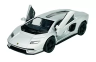 Samochody i pojazdy dla dzieci - WELLY LAMBORGHINI COUNTACH LPI 800-4 SREBRNY 1:34 SAMOCHÓD NOWY METALOWY MODEL - miniaturka - grafika 1
