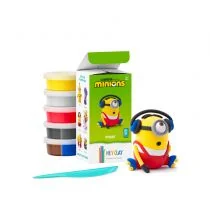 Hey Clay - Figurki Minionki Stuart + Fluffy + akcesoria - Masy plastyczne - miniaturka - grafika 1