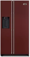 Lodówki - Lofra DOLCEVITA SIDE BY SIDE ROSSO BURGUNDY GFRR917 Chrome - miniaturka - grafika 1