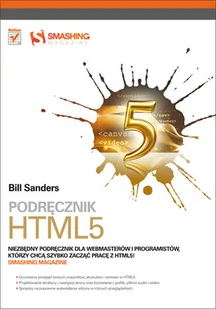 Podręcznik HTML5. Smashing magazine - Systemy operacyjne i oprogramowanie - miniaturka - grafika 1