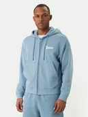 Bluzy męskie - Guess Jeans Bluza M6GQB6 KCPR1 Niebieski Boxy Fit - miniaturka - grafika 1