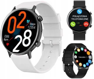 ZEGAREK SMARTWATCH RUBICON RNCE98 ROZMOWY 2 PASKI - Smartwatch - miniaturka - grafika 1