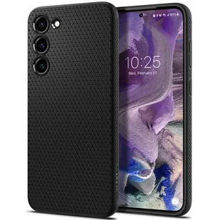 Spigen Etui Liquid Air do Samsung Galaxy S23 Czarny - Etui i futerały do telefonów - miniaturka - grafika 1