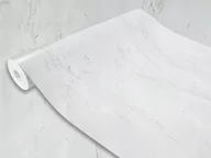 Meble modułowe i akcesoria - Okleina Meblowa Samoprzylepna Marmur Biały Na Regał Komodę Szafę 67x490 - miniaturka - grafika 1