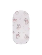 Prześcieradła dla dzieci - Bonjour Cherie prześcieradło bambusowe do gondoli kosza mojżesza 35/75 Venus - miniaturka - grafika 1