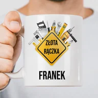 Kubki - Kubek z imieniem - Złota Rączka - miniaturka - grafika 1