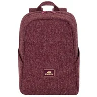 Torby na laptopy - PLECAK NA LAPTOP 13,3" ANVIK, CZERWONY BURGUND, Z MATERIAŁU WODOODPORNEGO - miniaturka - grafika 1
