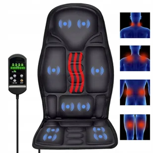 MATA GRZEWCZA NA FOTEL SIEDZENIE PODGRZEWANA MATA MASUJĄCA WIBRACYJNA HIT ! - Masażery MATA GRZEWCZA NA FOTEL SIEDZENIE PODGRZEWANA MATA MASUJĄCA WIBRACYJNA HIT ! - Masażery - miniaturka - grafika 1