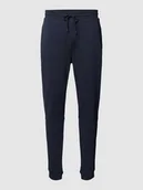 Spodnie sportowe męskie - Spodnie dresowe w jednolitym kolorze model ‘Sestart’ - miniaturka - grafika 1