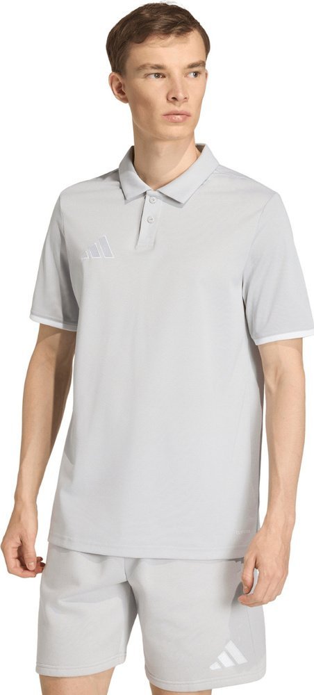 Koszulka męska adidas Entrada 26 Polo szara JZ6662 L