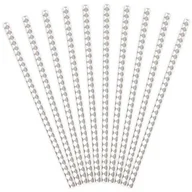 Słomki do napojów - PartyDeco Słomki papierowe "Karo", beżowe ciepłe, 10 szt SPP6-013 - miniaturka - grafika 1