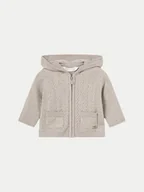 Swetry dla chłopców - Mayoral Sweter 2309 Beżowy Regular Fit - miniaturka - grafika 1