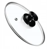 Pokrywki - Pokrywa żaroodporna z czarnym uchwytem Caserta 24 cm - miniaturka - grafika 1