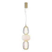Lampy sufitowe - Lampa wisząca CARO GOLD 28W LED - miniaturka - grafika 1