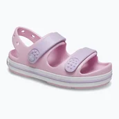Buty dla dziewczynek - Sandały dziecięce Crocs Crocband Cruiser Kids ballerina/lavender - miniaturka - grafika 1