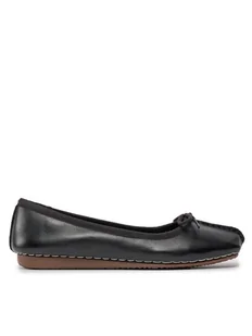 Clarks Baleriny Freckle Ice 203529294 Czarny - Baleriny - miniaturka - grafika 1