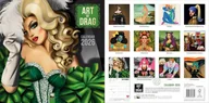 Kalendarze - Kalendarz 2026 ścienny kwadrat Art of Drag - kalendarz - miniaturka - grafika 1