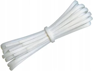 G15-97 Białe 5 Mm 0,5 Woskowane Sznurowadła 90 Cm - Akcesoria obuwnicze - miniaturka - grafika 1