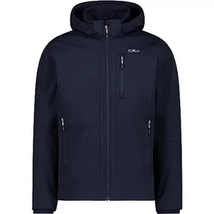 CMP męska kurtka Softshell z odpinanym kapturem, B.Blue-Ice, 46 - Kurtki męskie - miniaturka - grafika 1