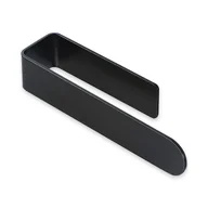Wieszaki łazienkowe - Czarny wieszak na ręczniki łazienkowe 37 cm, samoprzylepny uchwyt na ręczniki i ściereczki kuchenne Sus304 - miniaturka - grafika 1