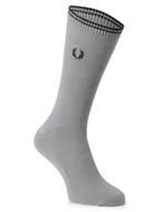 Skarpetki męskie - Fred Perry - Skarpety męskie, szary - miniaturka - grafika 1