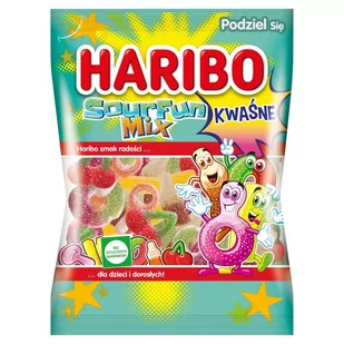 Haribo Sour Fun Mix Żelki kwaśne 160 g - Żelki - miniaturka - grafika 1