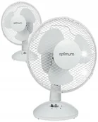 Wentylatory - Wentylator Optimum Wentylator biurkowy Optimum WT-2523 biały 23 cm - miniaturka - grafika 1