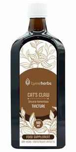 Lymeherbs, Cat 's Claw nalewka 1:5, 500ml - Suplementy naturalne - miniaturka - grafika 1