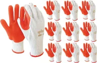 Rękawice robocze - Ogrifox Rękawice Brukarskie / biało-pomarańczowe / Rozmiar: 10 - XL / OX-ORANGINA - 10 Par - miniaturka - grafika 1