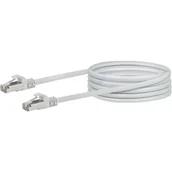 Kable miedziane - Schwaiger Schwaiger Schwaiger CAT6 Netzwerkkabel S/FTP 2,5m weiß CKB6025052 - miniaturka - grafika 1