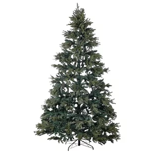 Sztuczna choinka 240 cm zielona HUXLEY - Choinki - miniaturka - grafika 1