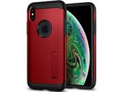 Etui i futerały do telefonów - Spigen Slim Armor do iPhone XS Max Red (065CS25158 / 8809613766523) - miniaturka - grafika 1