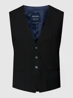 Kamizelki męskie - Kamizelka z lamowanymi kieszeniami - miniaturka - grafika 1