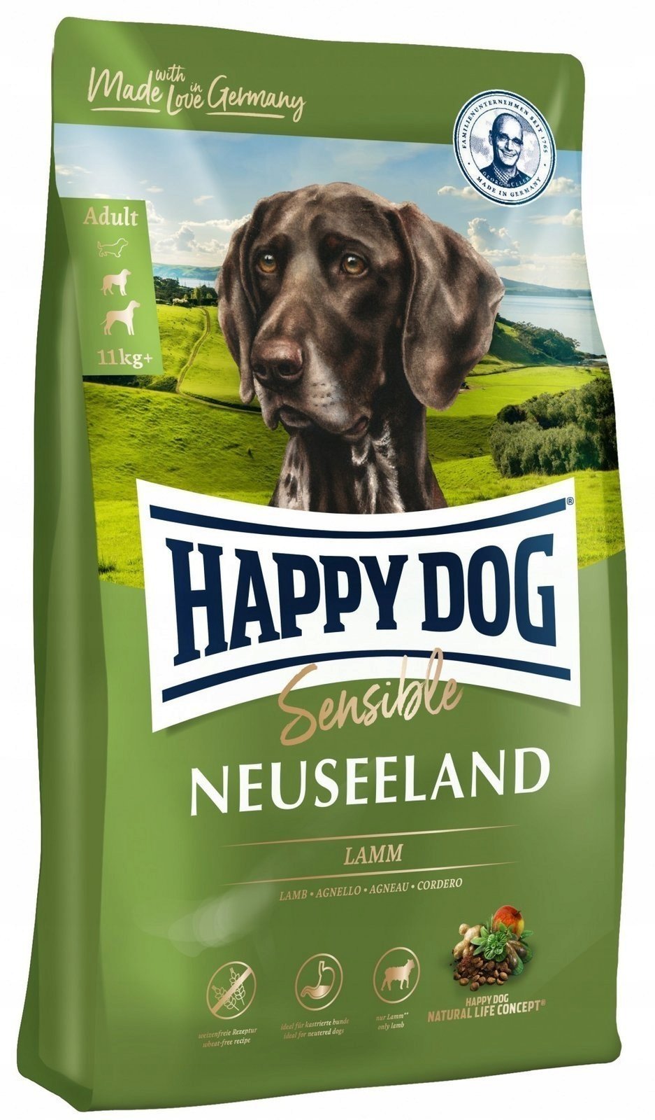 Happy Dog Supreme Neuseeland Lamb 12,5 kg