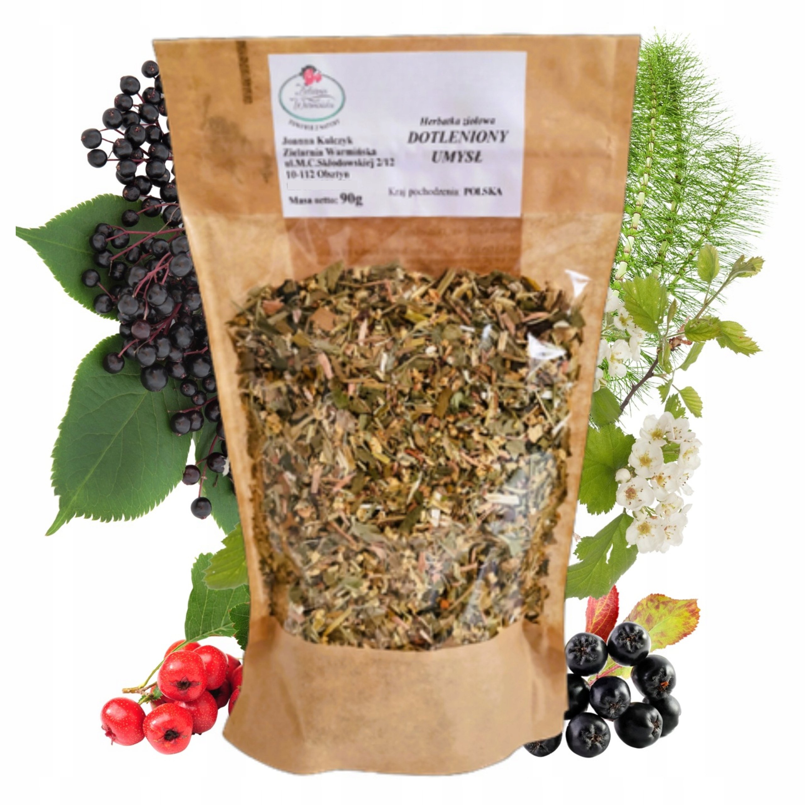 Herbata Ziołowa Na Dotleniony Umysł Zioła Pamięć Koncencentracja Tlen