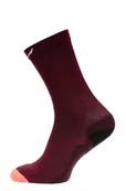 Skarpetki damskie - Salewa Skarpety trekkingowe damskie MTN Trn Am Crew Women bordowe M_39_41 - miniaturka - grafika 1