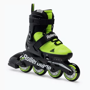 Rolki dziecięce Rollerblade Microblade żółte 7102000215 - Rolki - miniaturka - grafika 1