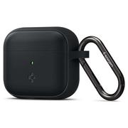 Akcesoria do słuchawek - Etui pokrowiec Spigen Silicone Fit do Apple AirPods 3 Black - miniaturka - grafika 1