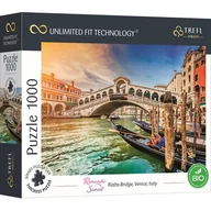 Puzzle - Trefl Prime - Puzzle UFT Romantic Sunset: Rialto Bridge, Venice, Italy - 1000 Elementów, Najgrubsza Tektura, BIO, Włochy, Wenecja, Zachód Słońca, Kreatywna Rozrywka dla Dorosłych i Dzieci od 12 Lat 10692 - miniaturka - grafika 1