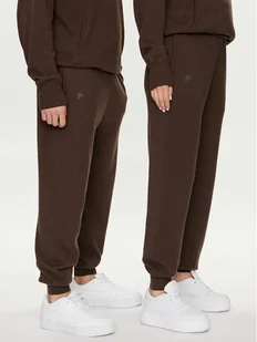 Pangaia Spodnie dresowe Archive Recycled Cashmere Brązowy Loose Fit - Spodnie sportowe męskie - miniaturka - grafika 1