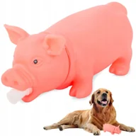 Zabawki dla psów - ZABAWKA DLA PSA PISZCZĄCA GRYZAK ŚWINKA ŚWINIA - miniaturka - grafika 1