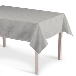 Dekoria Obrus prostokątny jasny popiel 130 × 130 cm Damasco 420-613-81 - Obrusy i serwetki - miniaturka - grafika 1