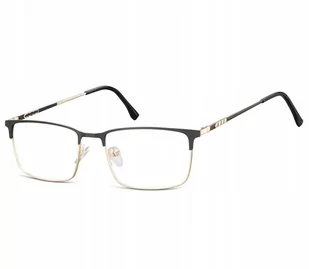 Okulary Nerd prostokątne Zerówki Korekcyjne Unisex - Okulary korekcyjne, oprawki, szkła - miniaturka - grafika 1