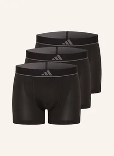 Adidas Bokserki Active Micro Flex Eco, 3 Szt. schwarz - Majtki damskie - miniaturka - grafika 1