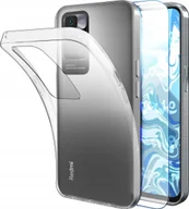 Etui i futerały do telefonów - Etui Do Xiaomi Redmi 10 Przezroczyste, Silikonowe, Ochronne Szkło 9H - miniaturka - grafika 1