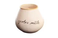 Yerba Mate - NACZYNIE KUBEK TYKWA DO YERBA MATE HERBATY KREM - miniaturka - grafika 1