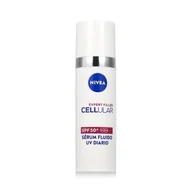 Balsamy i kremy do opalania - Nivea Cellular Expert Filler Daily UV Serum Fluid SPF50+ Preparat do opalania twarzy 30 ml - miniaturka - grafika 1