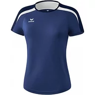 Koszulki i topy damskie - Erima Damska koszulka Liga Line 2.0 niebieski granatowy/biały. 34 - miniaturka - grafika 1