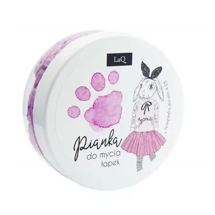 Laq LaQ pianka do mycia łapek różowa 50ml - Mydła - miniaturka - grafika 1